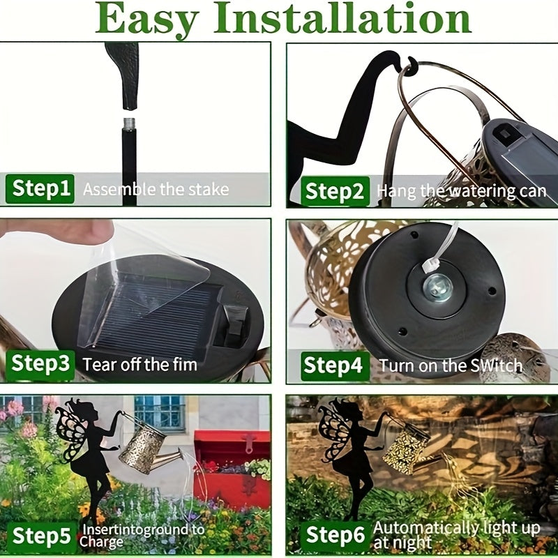 2PCS Solar Garden Decorative Lamp, Outdoor Landscape Lamp, Torch Lamp, Outdoor Lighting Lamp, Party Atmosphere Lamp, Fairy Lamp, Suitable For Gardens, Parks, Commercial Streets, Holiday Gifts.