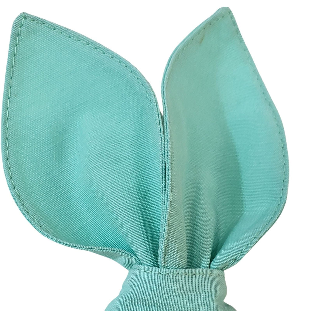 Maison Charlo | Easter Set of 4 Maldivas Green Bunny Ears Napkin Rings | Dining Table Decor-2