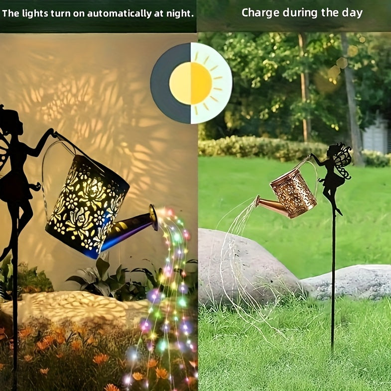 2PCS Solar Garden Decorative Lamp, Outdoor Landscape Lamp, Torch Lamp, Outdoor Lighting Lamp, Party Atmosphere Lamp, Fairy Lamp, Suitable For Gardens, Parks, Commercial Streets, Holiday Gifts.