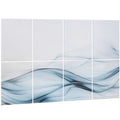 8 Pack Art Acoustic Panels, 47.24 X 23.62 X 0.4 Inch Soundproof Wall Tiles, Self Adhesive Decorative Sound Dampening Absorbing Boards For Home, Office, Studio, Gaming Room,Theater,Simplicity